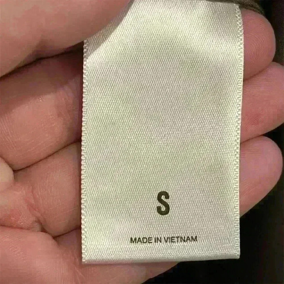 Men's Brown Button-Down Jacket Size S Casual Fall Mid-Length - Picture 4 of 7